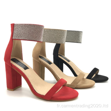 Fashion Sandales de sangle pour femmes en straps de la cheville